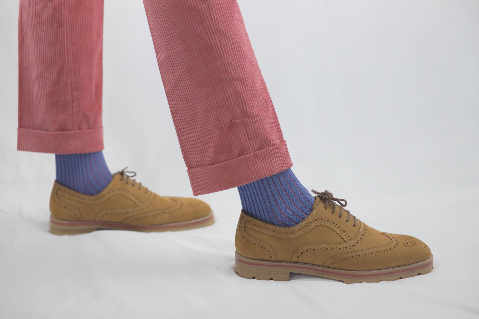 Over The Calf Mens Dress Socks Blue Red Barataria Gent Over The Calf Mens Dress Socks Blue Red Barataria Gent