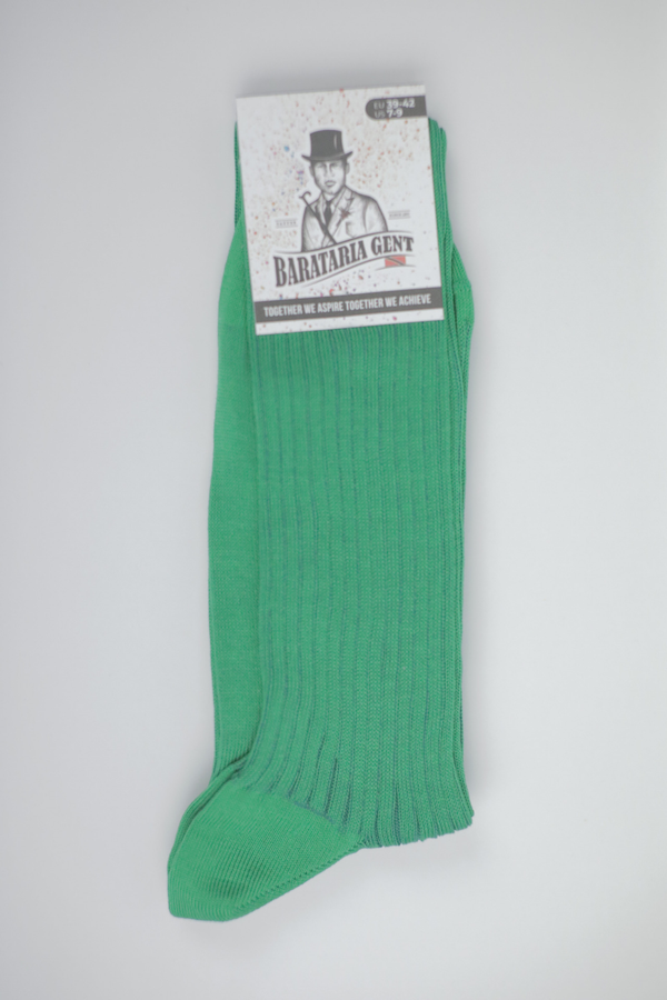 Over The Calf Mens Dress Socks Green Teal Blue