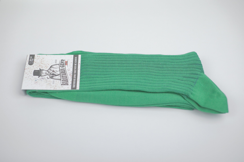 Cotton Rib Socks - Green - by Tabio– Bridlen