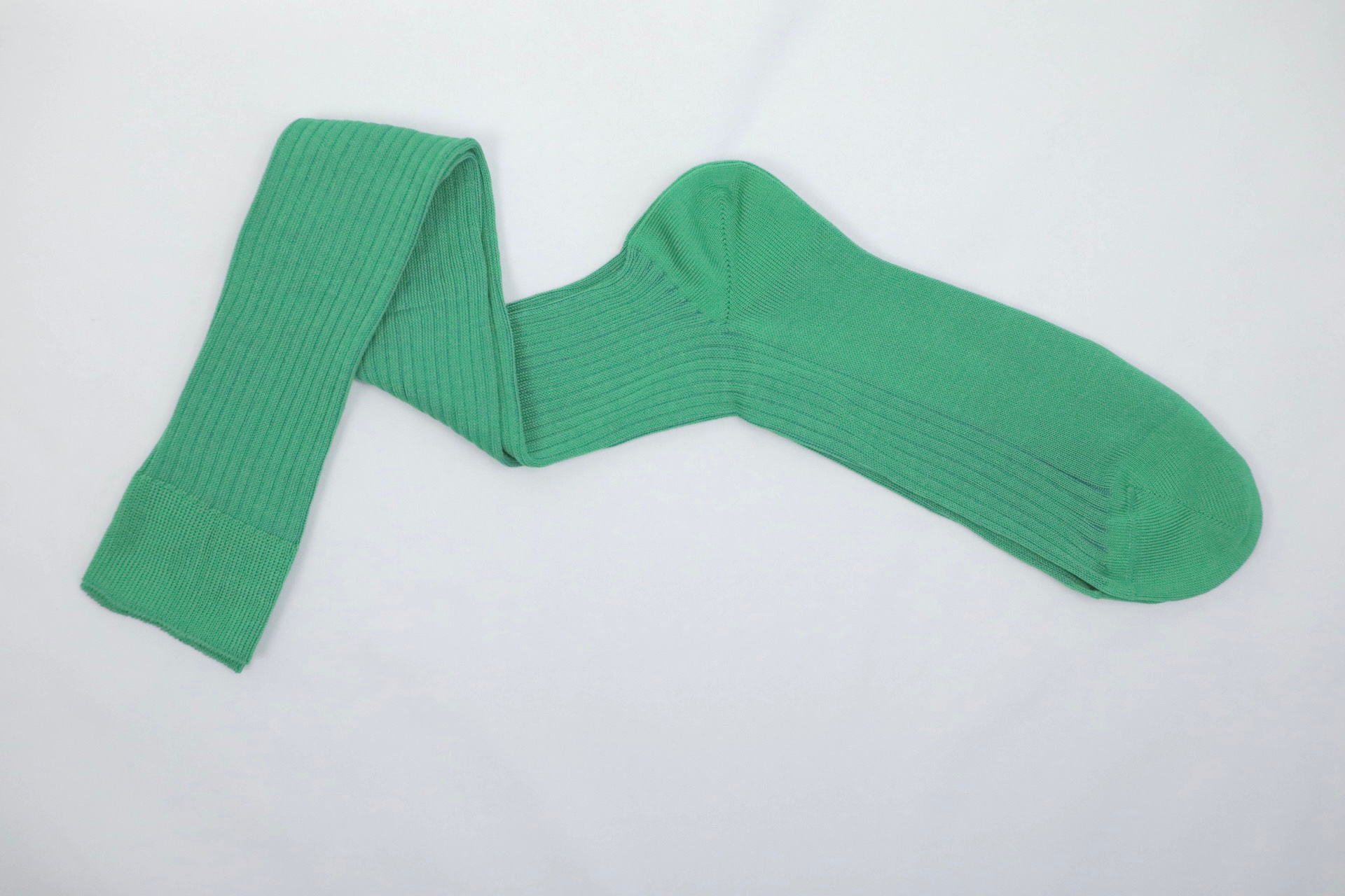 Over The Calf Mens Dress Socks Green Teal Blue